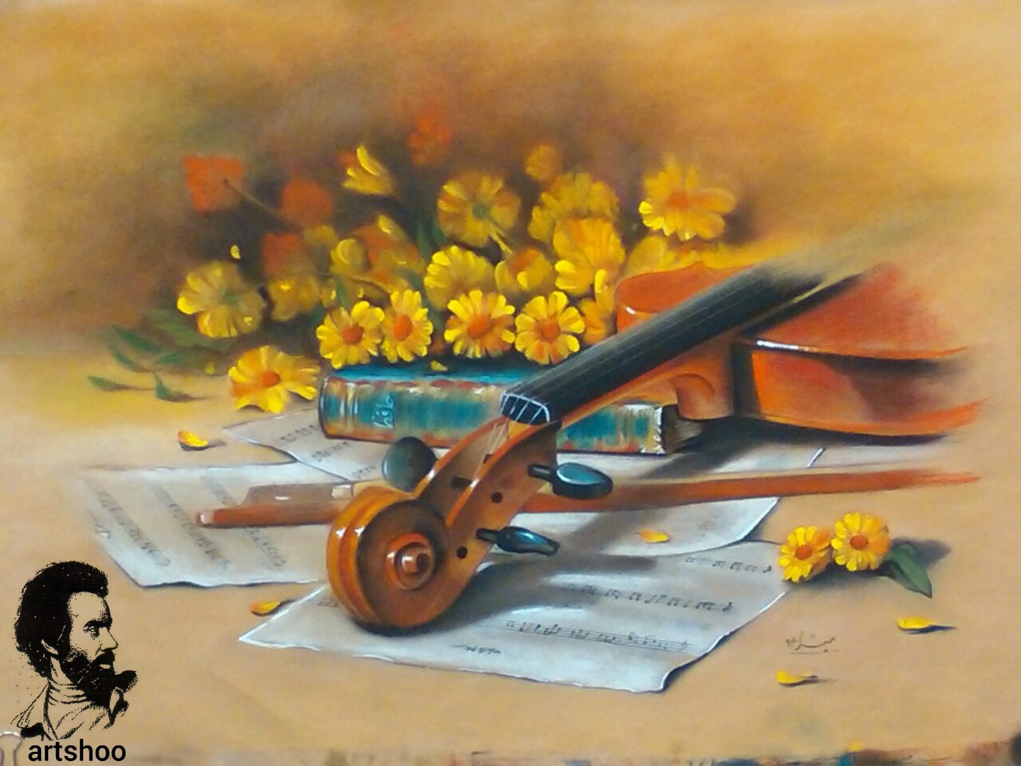 نقاشی پاستل